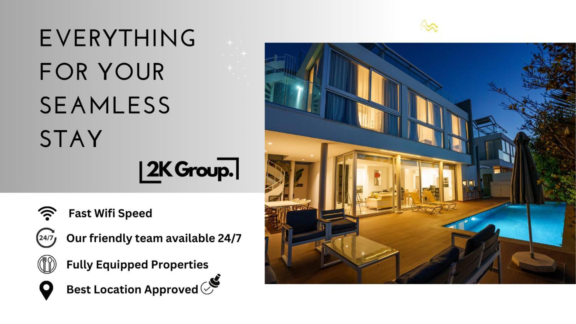 Hubstay - Seaview Pearl Mackenzie By Airport * Λάρνακα